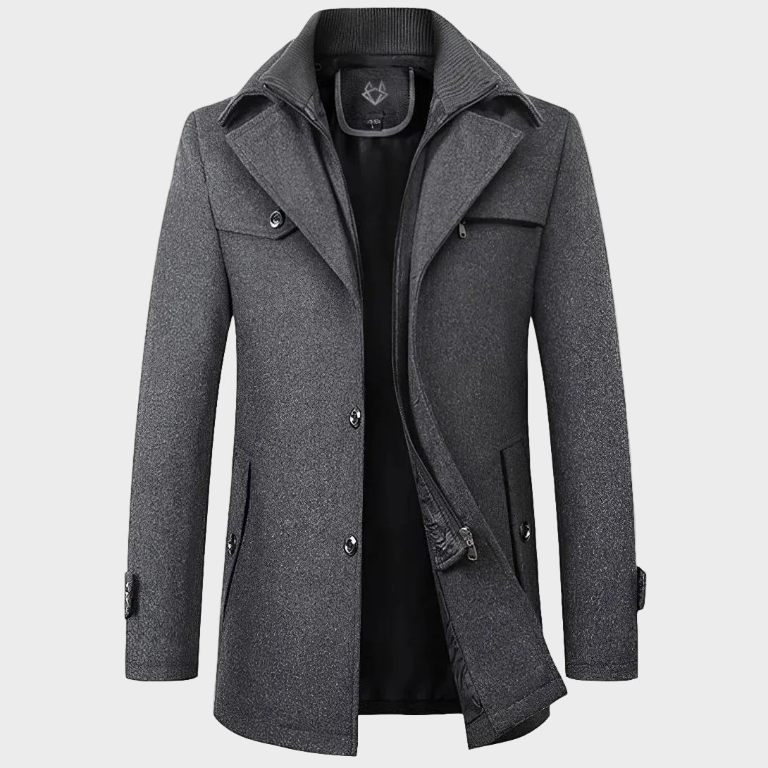 DUMONT - Palton Elegant Structurat pentru Bărbați