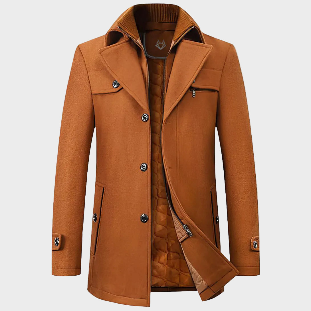 DUMONT - Palton Elegant Structurat pentru Bărbați